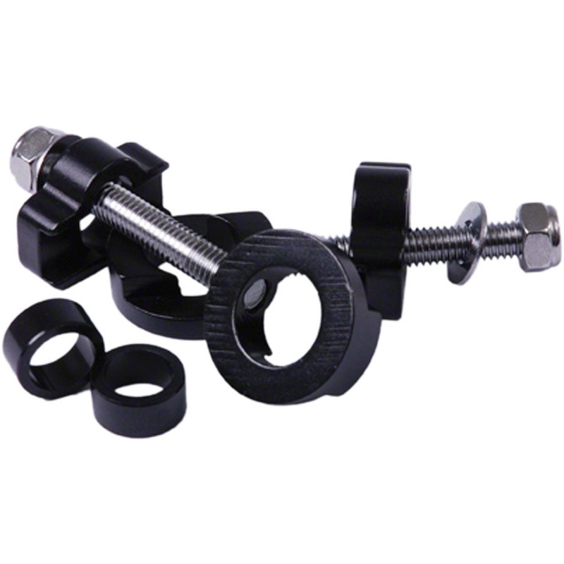 DMR Chain Tugs Chain Tensioner 14mm with 10mm Adaptor Black Pair