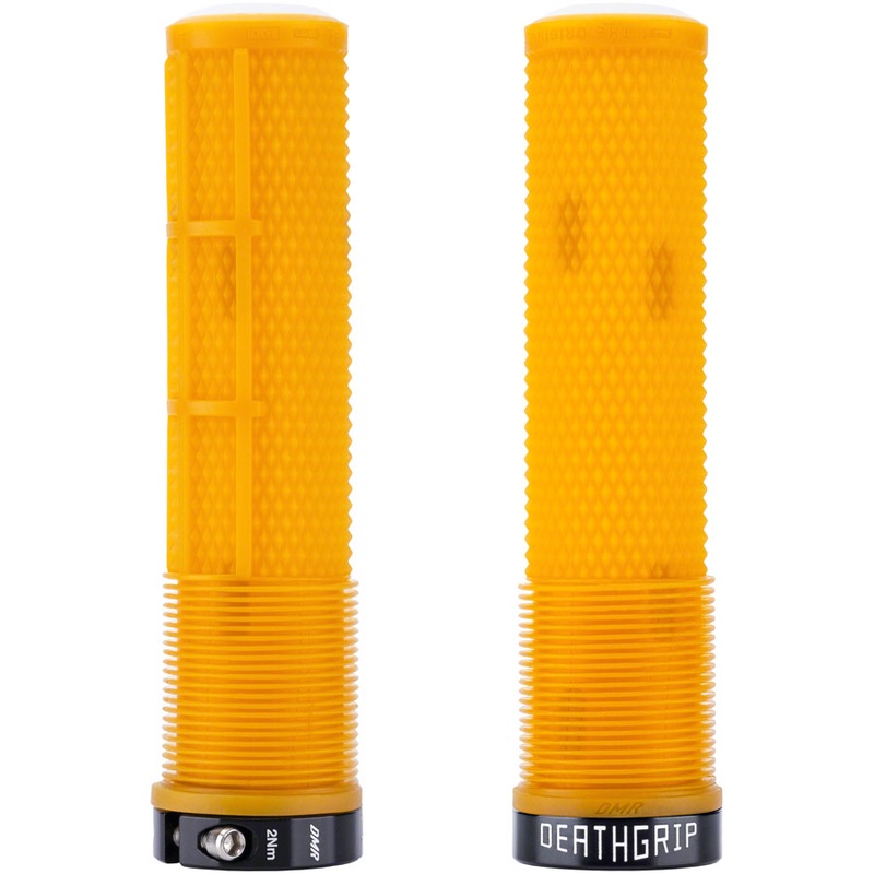 DMR DeathGrip 2 Flangeless Grips – Thin Lock-On Gum