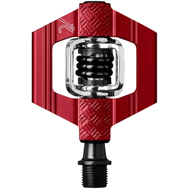 Crankbrothers Candy 2 Pedals – Dual Sided Clipless Aluminum 9/16 Red
