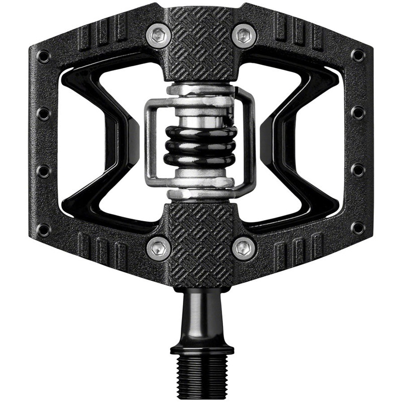 Crankbrothers Double Shot 3 Pedals – Single Side Clipless Platform Aluminum 9/16 BLK