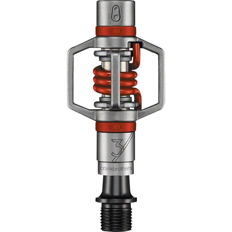 Crankbrothers Egg Beater 3 Pedals – Dual Sided Clipless 9/16 Red