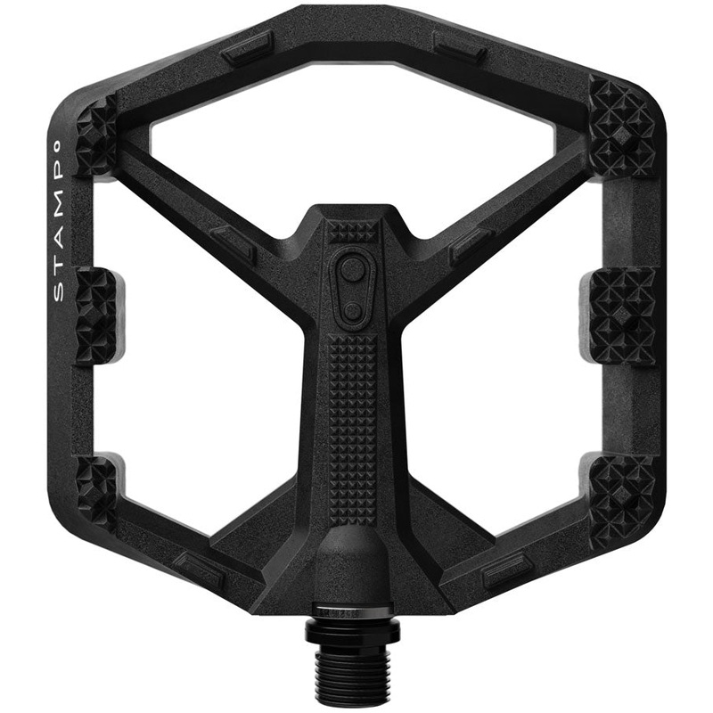 Crankbrothers Stamp 0 Pedals – Platform Aluminum 9/16 Black Large