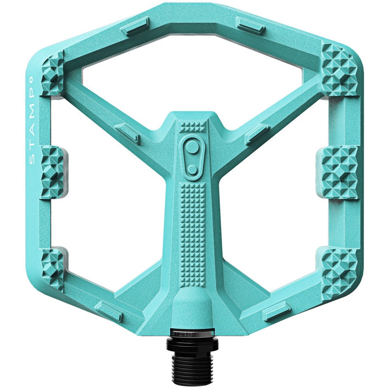 Crankbrothers Stamp 0 Pedals – Platform Aluminum 9/16 Turquoise Large