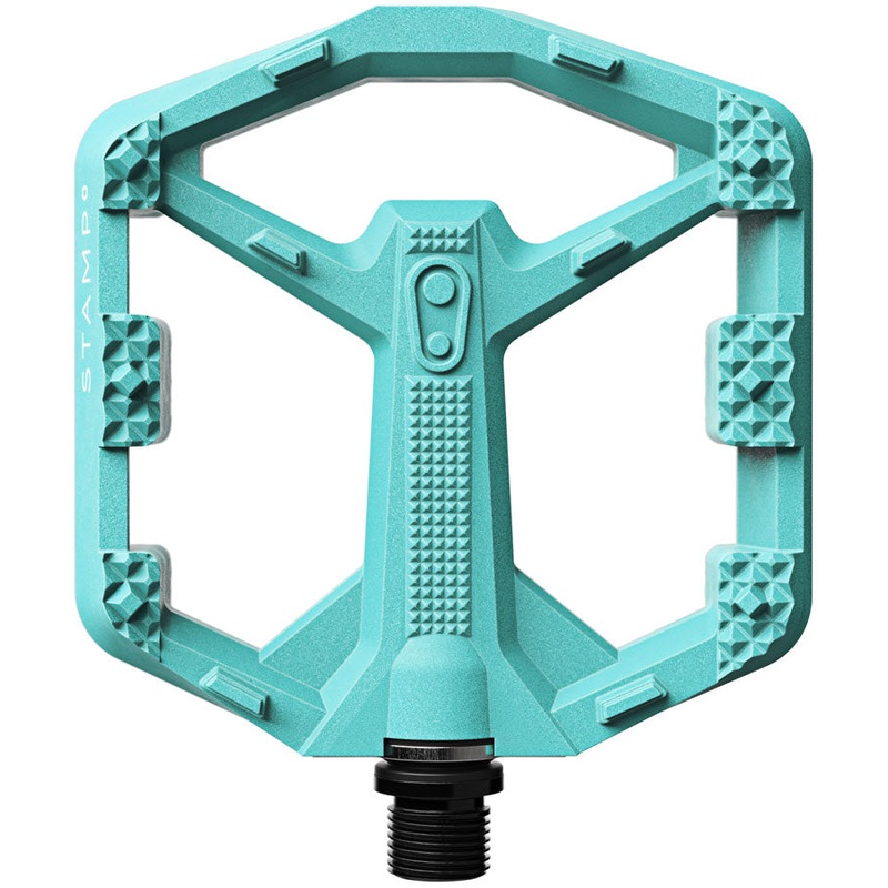 Crankbrothers Stamp 0 Pedals – Platform Aluminum 9/16 Turquoise Small