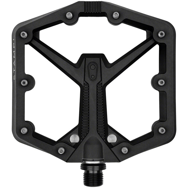 Crankbrothers Stamp 1 Gen 2 Pedals – Platform Composite 9/16 Black Large