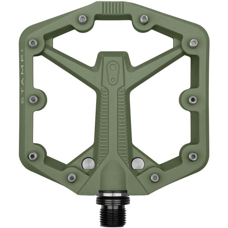 Crankbrothers Stamp 1 Gen 2 Pedals – Platform Composite 9/16 Green Small