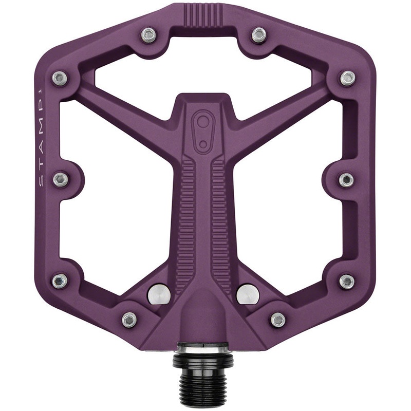 Crankbrothers Stamp 1 Gen 2 Pedals – Platform Composite 9/16 Purple Small