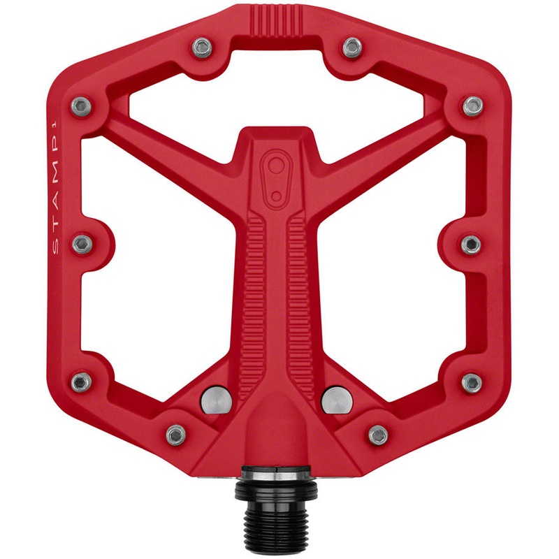 Crankbrothers Stamp 1 Gen 2 Pedals – Platform Composite 9/16 Red Small