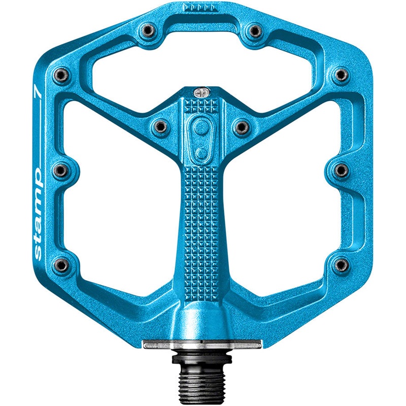 Crankbrothers Stamp 7 Pedals – Platform Aluminum 9/16 Electric Blue Small