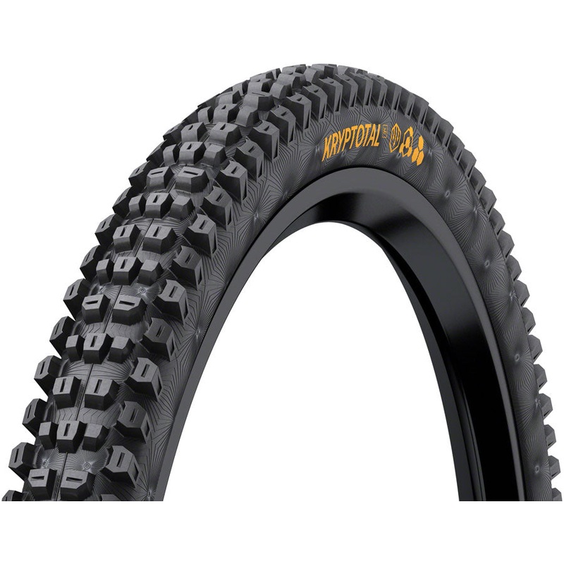 Continental Kryptotal Front Tire – 29 x 2.40 Tubeless Folding BLK SuperSoft Downhill Casing E25