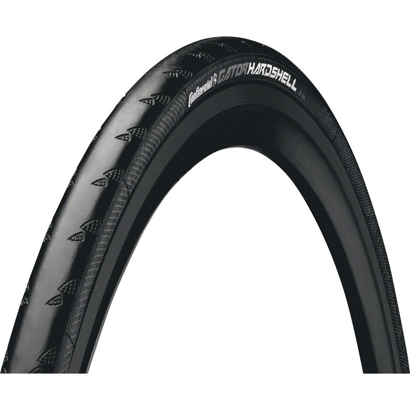 Continental Gator Hardshell Tire – 700 x 23 Clincher Folding BLK Hardshell BLKEdition