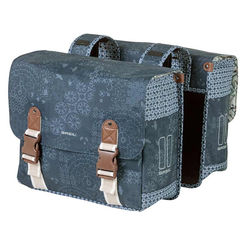 Basil Bohme Pannier 35L Blue