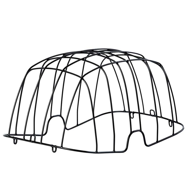 Basil Buddy Dog Basket Space Frame – Black