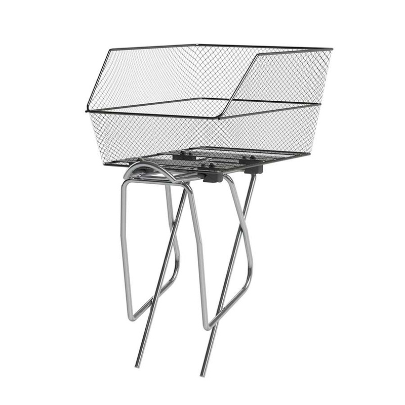Basil Cento WSL Rear Basket – Black
