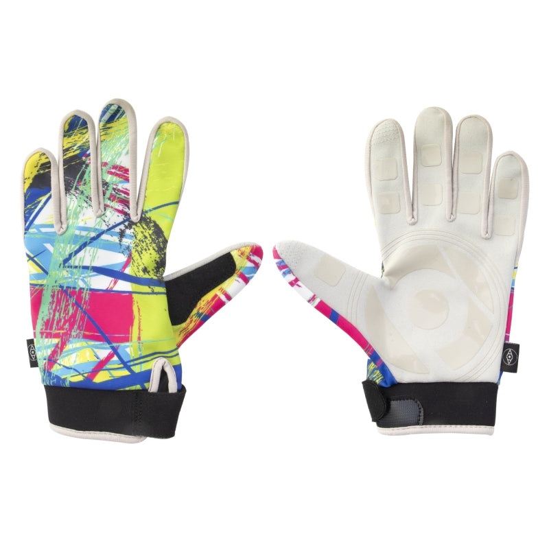Alienation Invisible Touch Gloves  MD Unisex Pink/Blue/Yellow