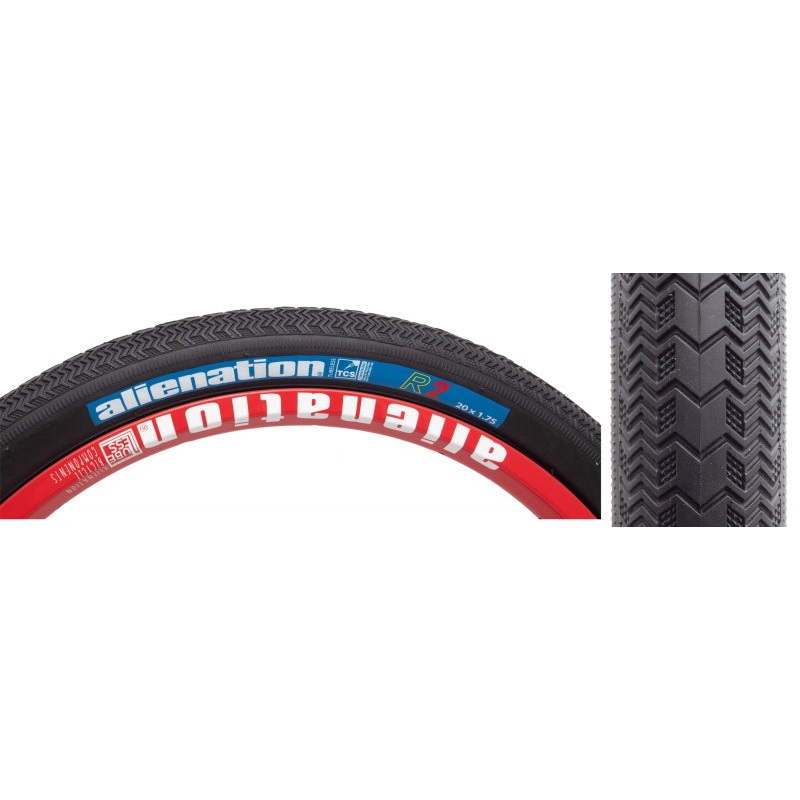 Alienation TCS R2 20×1.75 Tubeless Tire