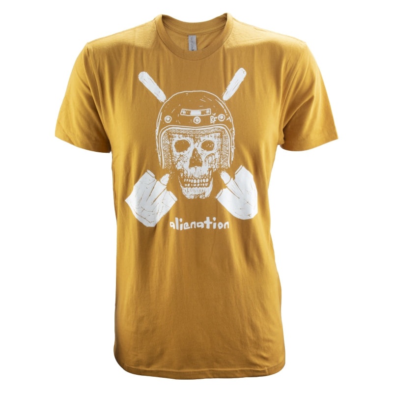 Alienation Undead Trailboss  LG Unisex Gold 100% Cotton Undead Trail Boss