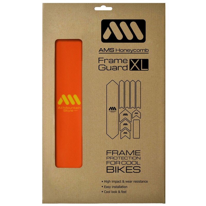 All Mountain Style Extra Honeycomb Frame Guard Orange/Yellow
