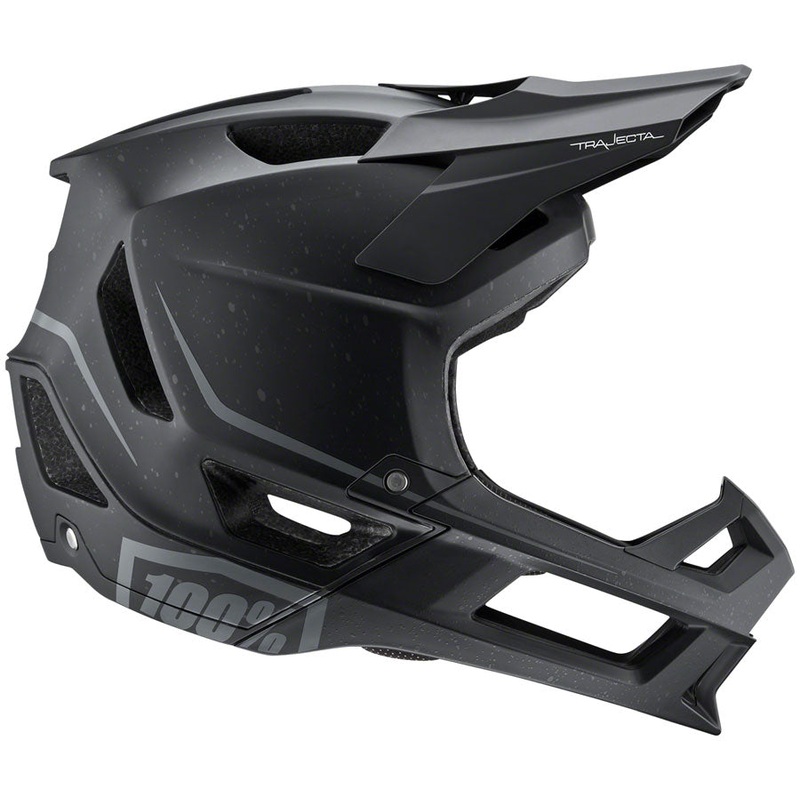 100% Trajecta Full Face Helmet with Fidlock – Black Small