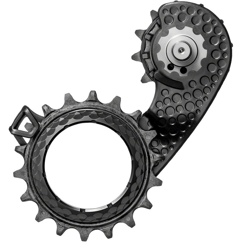 absoluteBLACK HOLLOWcage Oversized Derailleur Pulley Cage – For Shimano Dura-Ace 9250  Full Ceramic Bearings Carbon Cage BLK