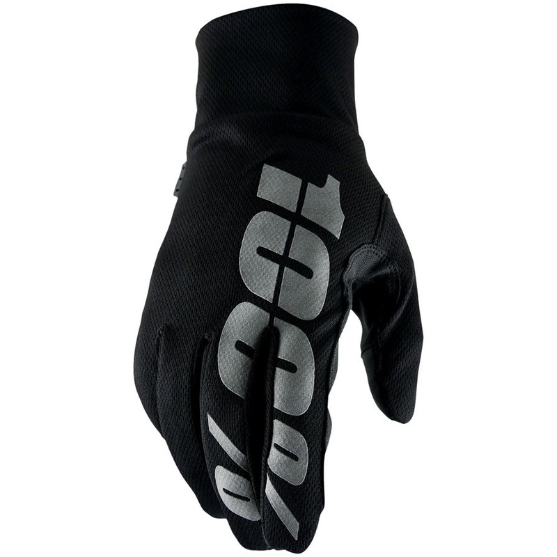 100% Hydromatic Gloves – Black Full Finger X-Large