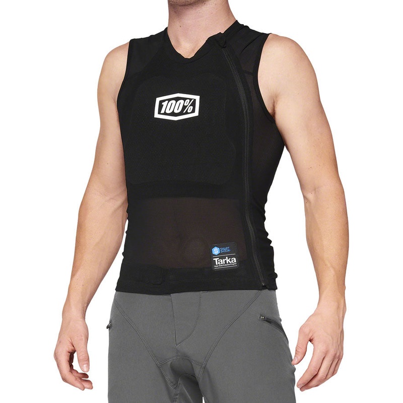 100% Tarka Protective Vest – Black Medium