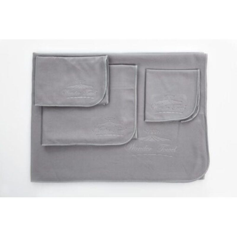 Wonder Towel Microfibre Travel Set  Grey