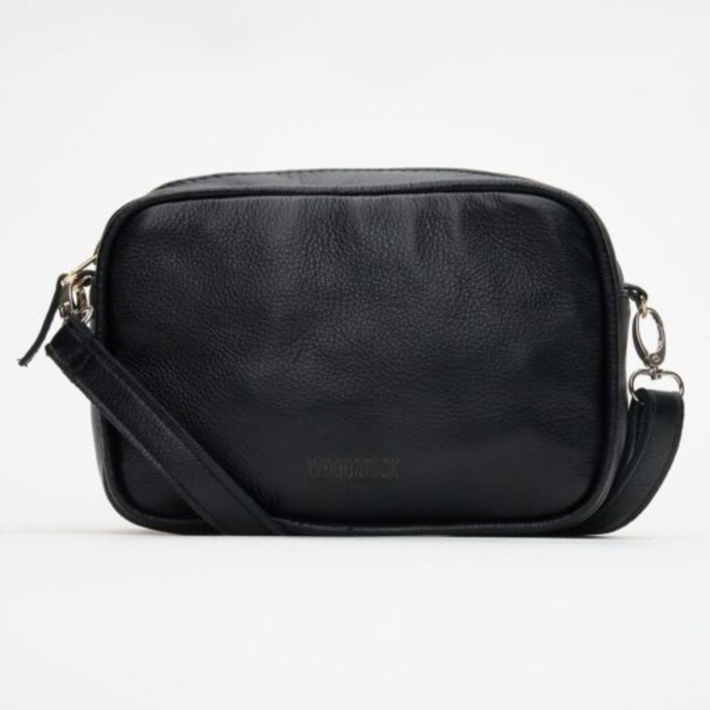 Woodstock Leather Imogen Camera Sling Bag  Black