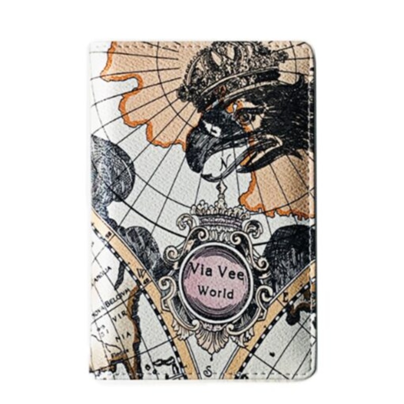 World Passport Holder  White