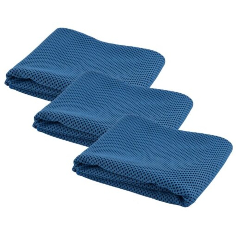Yax Three Marco Ice Cooling Towels  Blue