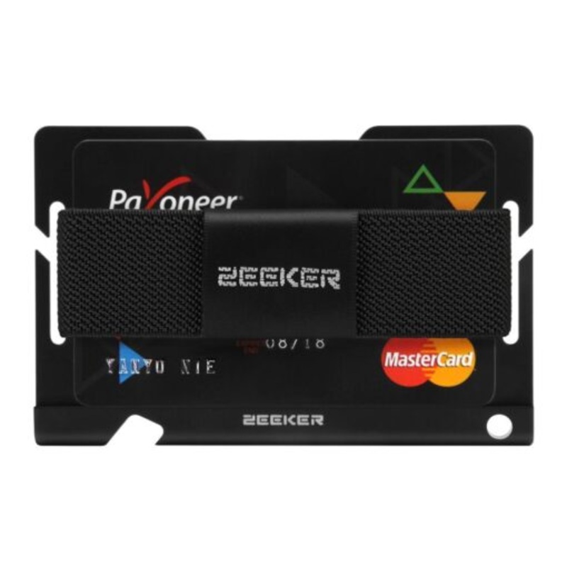 Zeeker Aluminum Alloy Card & Money Holder Wallet