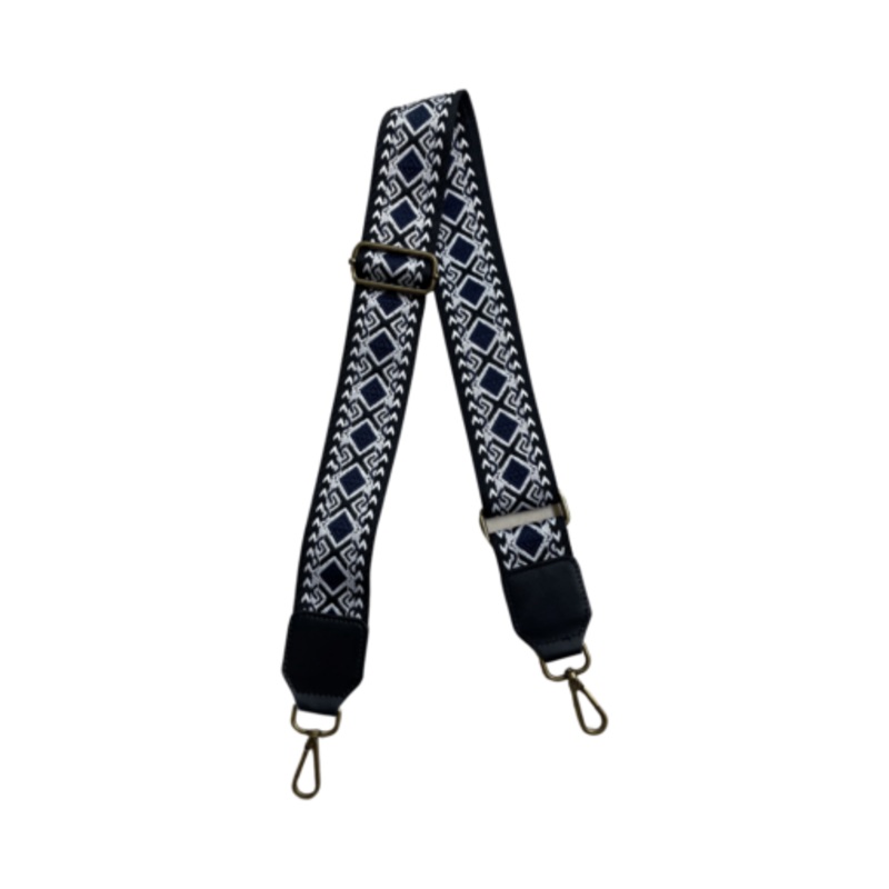Wide Shoulder Handbag Strap Purse Strap Replacement  Adjustable Style.  Black