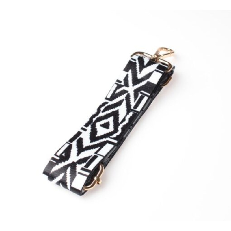 Wide Shoulder Handbag Strap Replacement  Adjustable  Black