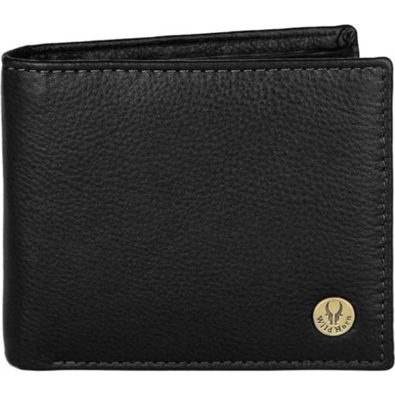 Wildhorn High-Quality Leather Wallet for Men: RFID Protected  Black