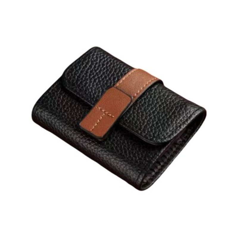 Women Multi-Card Holder  Black Brown