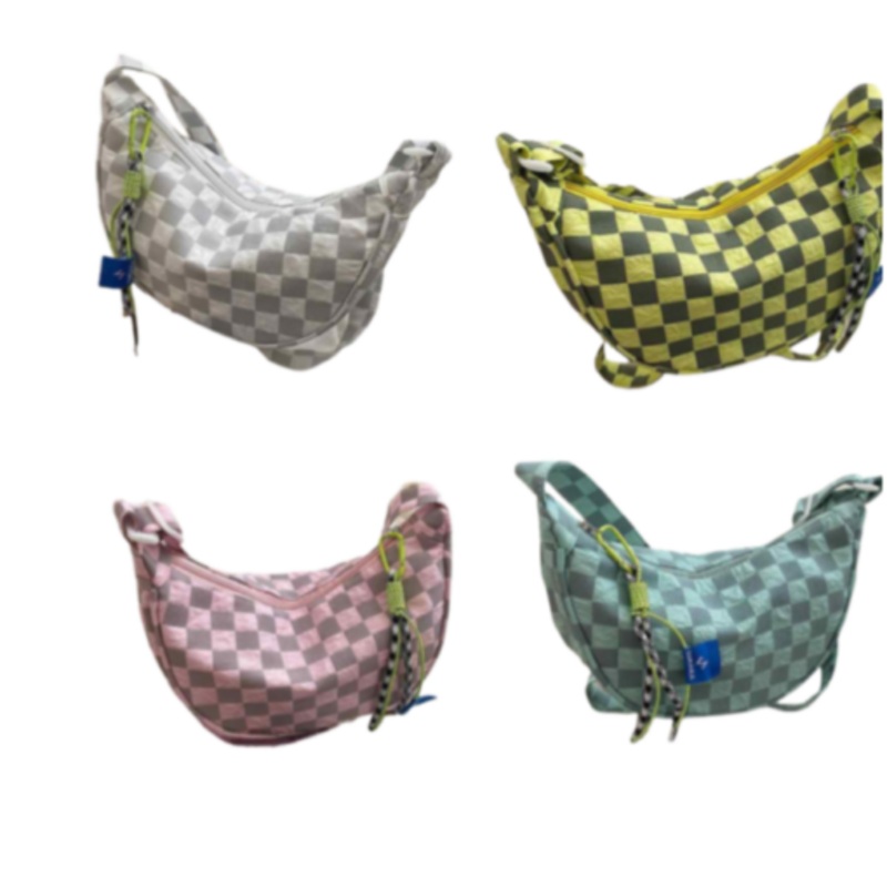 Womens 4-Piece Half-Moon Crossbody Bag Set  Large Capacity & Versatile
