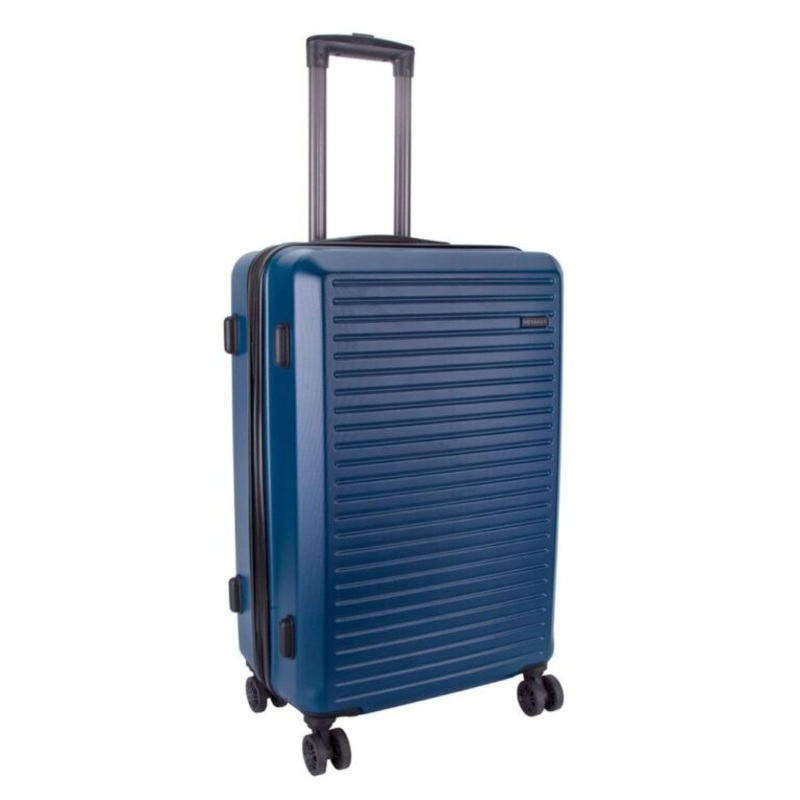 Voyager Mahe Medium 4-Wheel Trolley Case  Medium  Space Blue