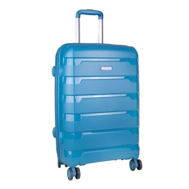 Voyager Pacific 4 Wheel Trolley Case  65cm  Blue