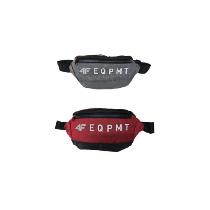 Waist Bag  Moon Bag  Phone Bag x 2  red & grey
