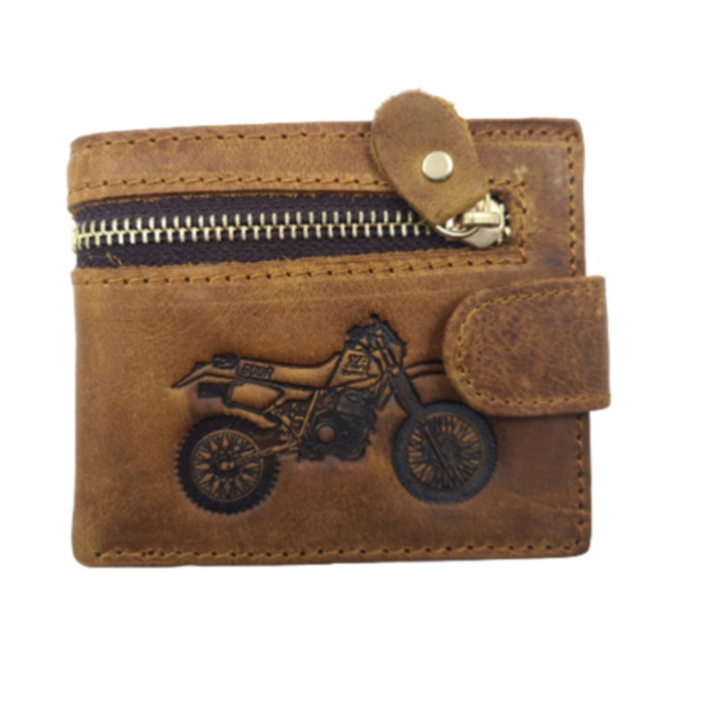 Wallet Genuine Leather M  Brown
