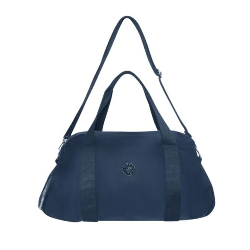 Water-Repellent Nylon Gym  Duffel Sports Bag  Ocean Blue