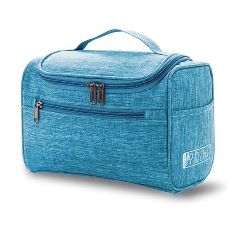 Water-Resistant Large Travel Bag for Women and Men  Blue
