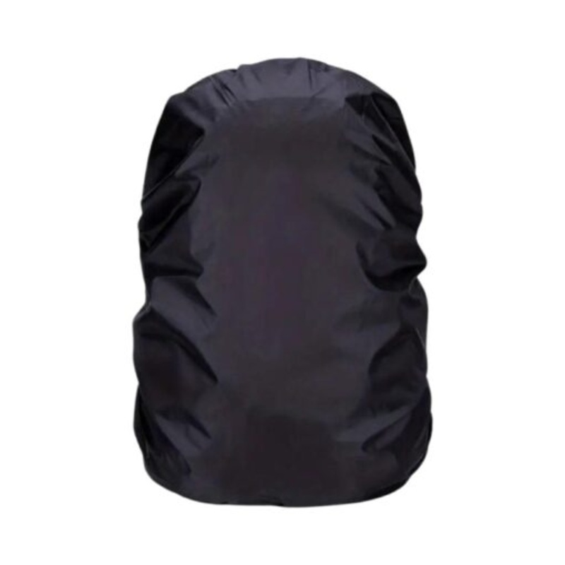 Waterproof Backpack Rain Cover For Outdoor Travel And Sports  35-Litre  Black