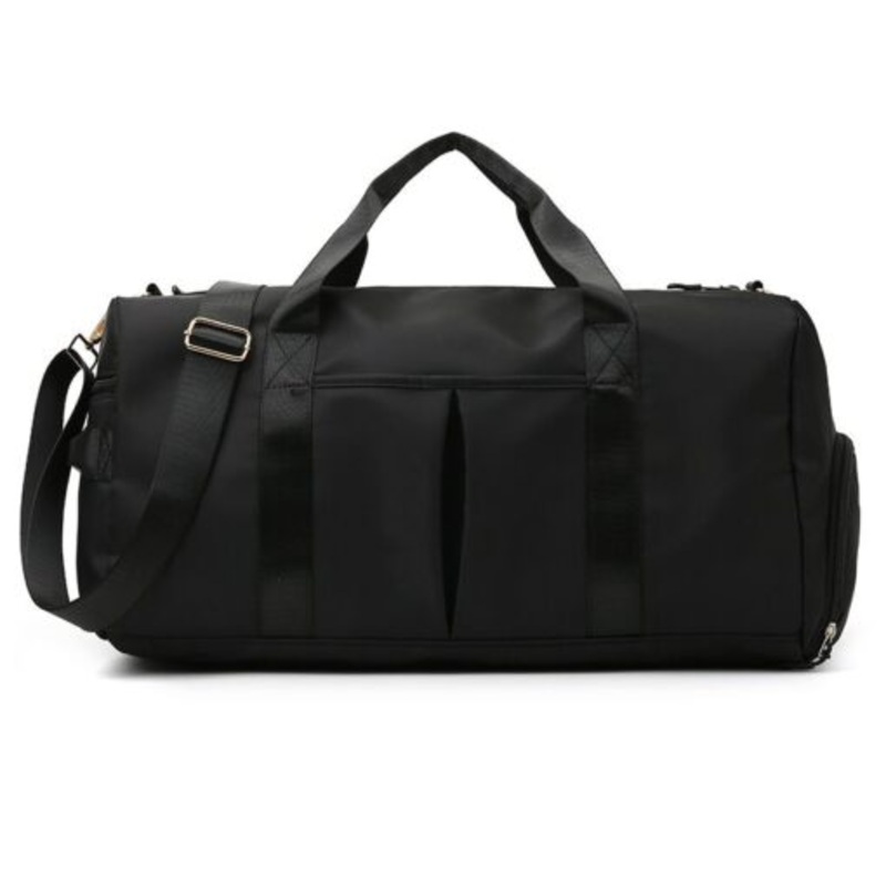 Waterproof Duffel Weekender Unisex Sports Travel Gym Bag  Black