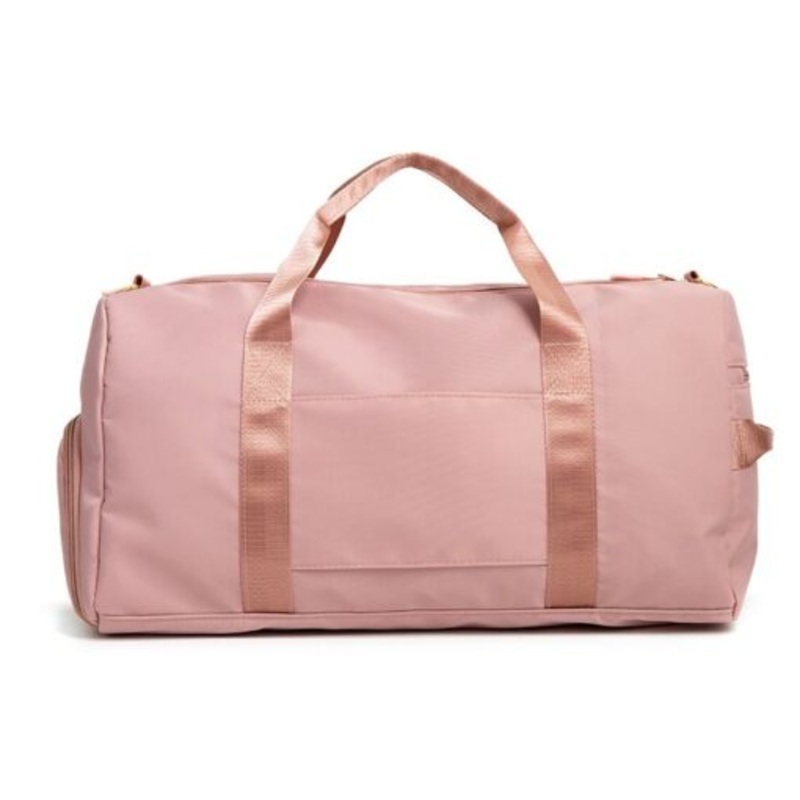 Waterproof Duffel Weekender Unisex Sports Travel Gym Bag  Pink