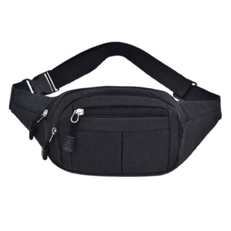 Waterproof Elegant Unisex Waist Bags-PKM  Black