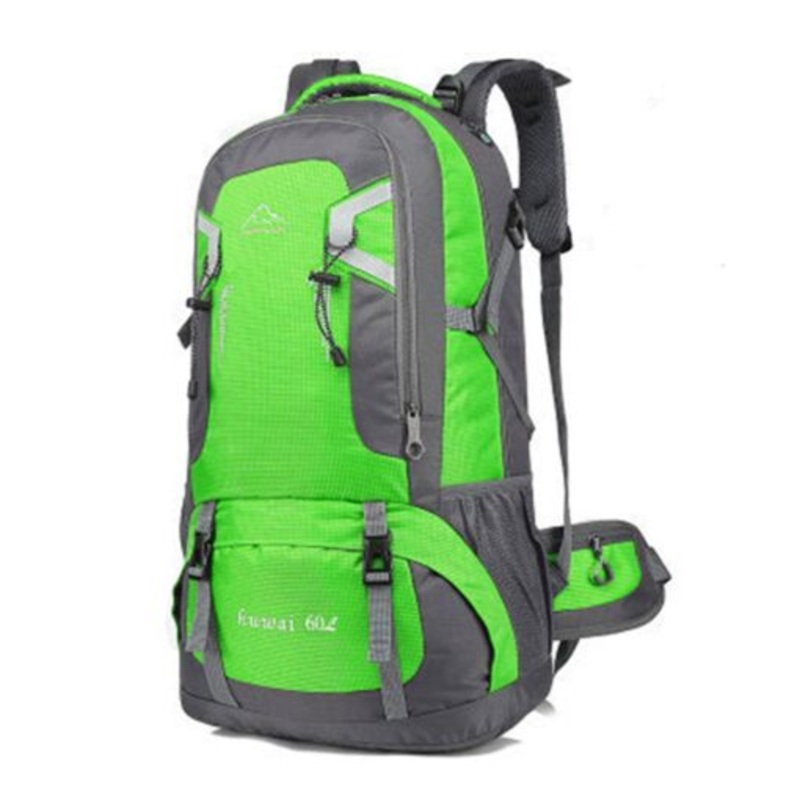 Waterproof Lightweight Travel Hiking Backpack  Green