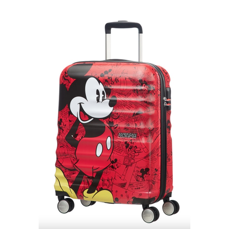 Wavebreaker Disney Mickey Mouse Red Comics Cabin Spinner Suitcase  55.0 cm