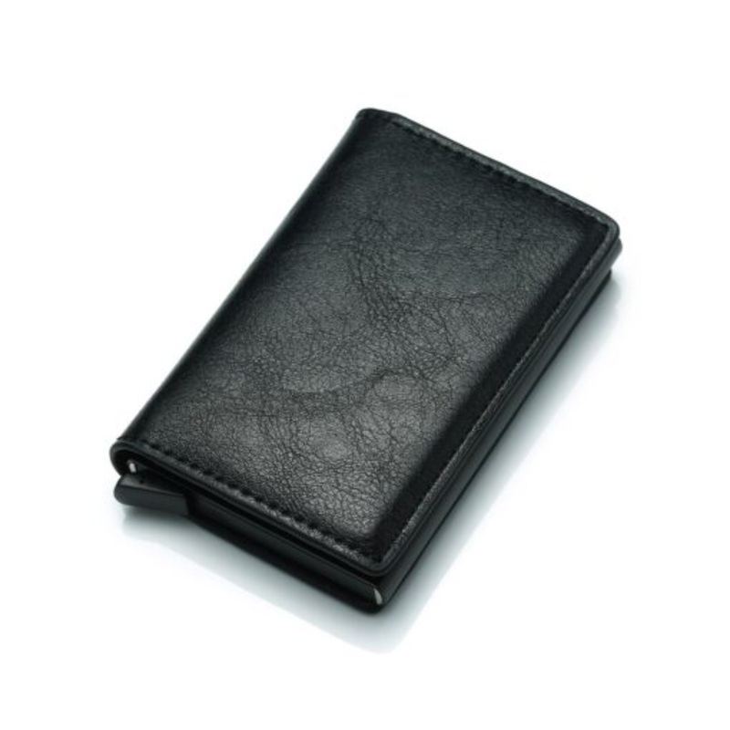 We Love Gadgets Credit Card Pop Up Wallet  Black