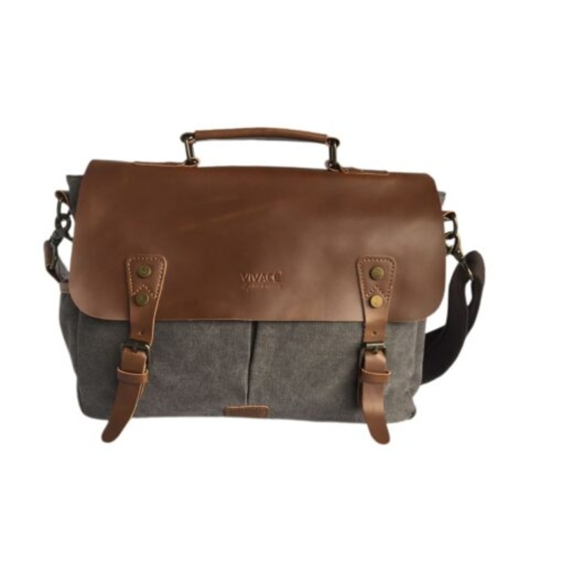 Vivace  Grey Laptop Bag.
